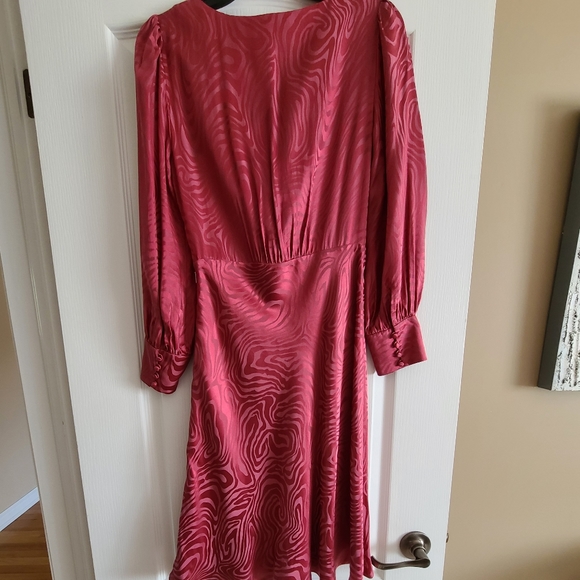 Rebecca Taylor Long Sleeve Swirl Jacquard Dress  ( never worn) - Picture 6 of 16
